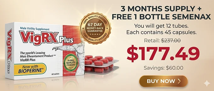 Buy VigRX Plus with discount code for customer Canada