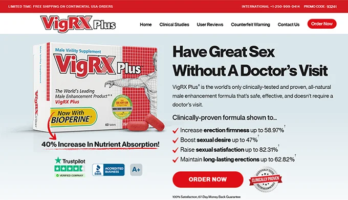 VigRX Plus official site and store in Canada